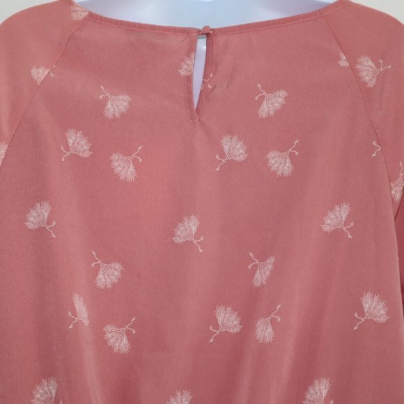 NWT Joie Arryn Pink Dandelion Floral Printed‎ Dress M - Picture 11 of 12